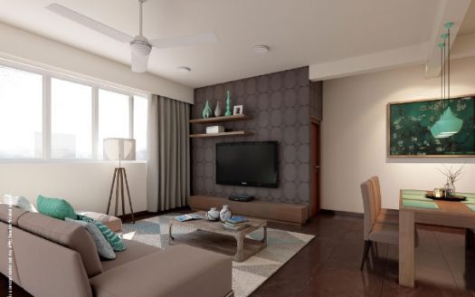 Semi Deluxe 3 Room Apartment- Type A1a
